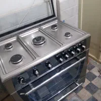 فرگاز تمام استیل درحدنو وتمیز.|اجاق گاز و لوازم برقی پخت‌وپز|قم, شهرک فاطمیه|دیوار