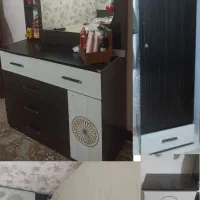 سرویس تخت وکمد و میز آرایش وعسلی