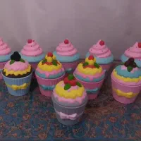 کاپ کیک جای آجیل، ساعت،زیورالات،وسایل یلدایی