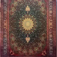 فرش ۱۵۰۰ شانه لاکی سلیمانی گلشهر|فرش|زنجان, |دیوار