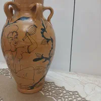 کوزه سفالی بستی بلونی|کلکسیون اشیاء عتیقه|کرج, شهرک بنفشه|دیوار