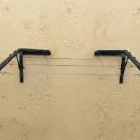 رخت آویز حیاطی (الماس) تمام فلز ، تاشو