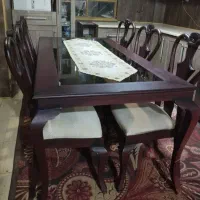 مبل هشت نفره و ناهار خوری هشت نفره کلاسیک|مبلمان خانگی و میز عسلی|ایلام, |دیوار