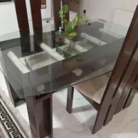 میز غذا خوری شش نفره|میز و صندلی غذاخوری|مشکین‌دشت, |دیوار