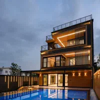 لاکچری ترین ویلای منطقه تو قلب زیباکنار شهرکی