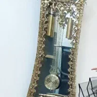 ساعت برنزی ایستاده نو و سالم