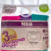 شورت NBB اسلیپ سه تایی زنانه بدون درز 1913