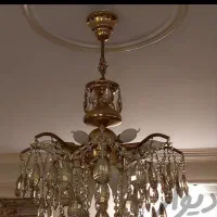 لوستر 12شاخه به همراه دیوار کوب|لوستر و چراغ آویز|پرند, فاز ۵|دیوار