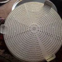 قدیمی آبکش آب کش آشپالون روحی پایه دار قطر ۴۰|کلکسیون اشیاء عتیقه|شاهین‌شهر, شهرک ردانی پور|دیوار