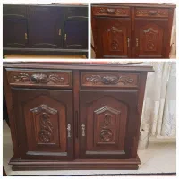 کنسول چوبی زیبا و محکم و کاربردی