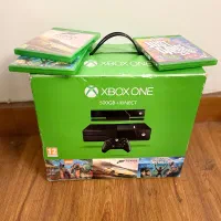 کنسول ایکس باکس وانXbox One + کینکت + دسته + کارتن