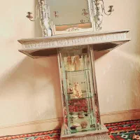 آینه و شمعدان