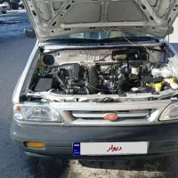 پراید نقره‌ای مدل 87