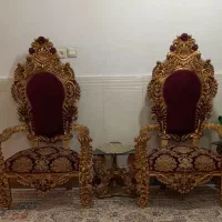 مبل سلطنتی پنجه شیری|مبلمان خانگی و میز عسلی|باقرشهر, |دیوار