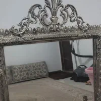 آینه و شمعدان برنز|آینه|اراک, |دیوار