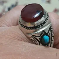 انگشتر نقره عقیق