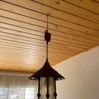 لوستر چوبی|لوستر و چراغ آویز|چمستان, |دیوار