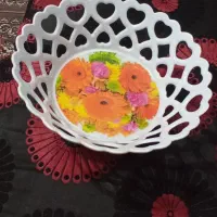 میوه خوری ملامین در حدنو سایزش 28 ارتفاش 15