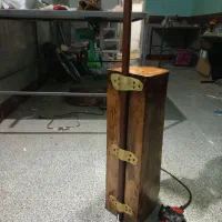 آباژور کنارسالنی دست ساز|چراغ خواب و آباژور|بابل, |دیوار