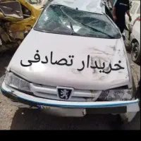 پژو مدل۸۸تصادفی // خریدار تصادفی موتور یاتاقان زده