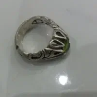 انگشتر نقره زبرجد