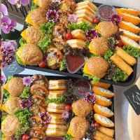 فینگر فود مجلسی و لوکس و سینی مزه مخصوص پذیرایی