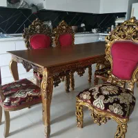 میز ناهارخوری ۸ نفره در حد نو