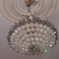 لوستر ۸ شعله برنجی