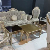 مبل کلاسیک و استیل و ناهارخوری نونو مناسب جهیزیه