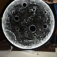 کادویی.ساعت.تابلو ماه..ساعت ماه|ساعت دیواری و تزئینی|خاوران, |دیوار