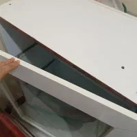 کمد شیشه ای پایه دار|کتابخانه، شلف، قفسه‌های دیواری|تهران, شهرک طالقانی|دیوار