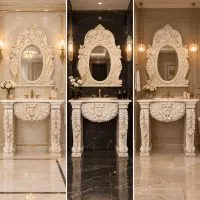 روشویی سنگ مرمر /Hand made/خاص و منحصر