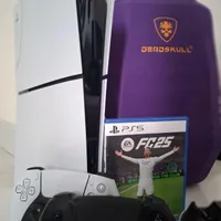 PS5 + سه بازی +دو دسته+شارژر دسته +کیف