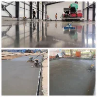 اجرای بتن ریزی کف با دستگاه ماله پروانه ای.صیقل