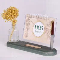 تقویم رومیزی ۱۴۰۵ پرشین با چک صیادی