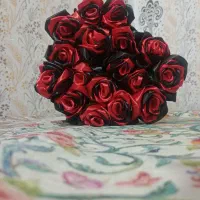 گل های روبانی