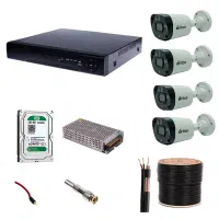 دوربین مداربسته داهوا و هایک ویژن همراه با نصب