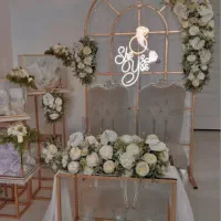 اجاره جایگاه عروس داماد استند با گل مصنوعی فقط۲۲۰۰|خدمات پذیرایی، مراسم|اصفهان, دشتستان|دیوار