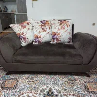 مبل ۷نفره به همراه میز جلو مبلی و یک صندلی راک|مبلمان خانگی و میز عسلی|رشت, آزادگان|دیوار