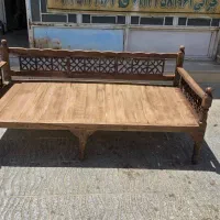 تخت سنتی سایز ۲در۱|مبلمان خانگی و میز عسلی|یزد, |دیوار