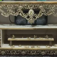 میز تلویزیون  تمام برنج