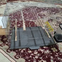 قفس بزرگ با لوازم.300