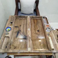 تخته نرد رستیک چوب گردو|اسباببازی|پردیس, فاز ۸|دیوار