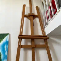 پایه بوم نقاشی چوبی