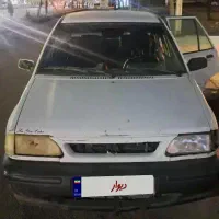 پراید ۸۴ سفید دوگانه دست