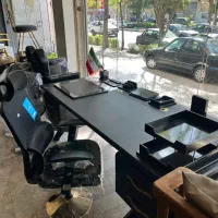 میز اداری نیم ست صندلی اداری چکی|مبلمان اداری|مشهد, سناباد|دیوار