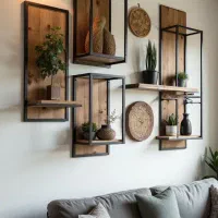 استند گل|گل و گیاه طبیعی|پیر بکران, |دیوار