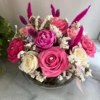 گلدان شمع دستساز