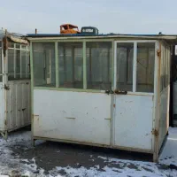 پنج عدد دکه نگهبانی کانکس