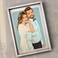 نقاشی دیجیتال مینیمال کادویی خاص